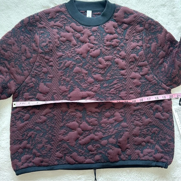 NWT!!! Lululemon Athletica Jacquard Crew Neck Sweater size 4 Retail 168$ - Picture 10 of 10